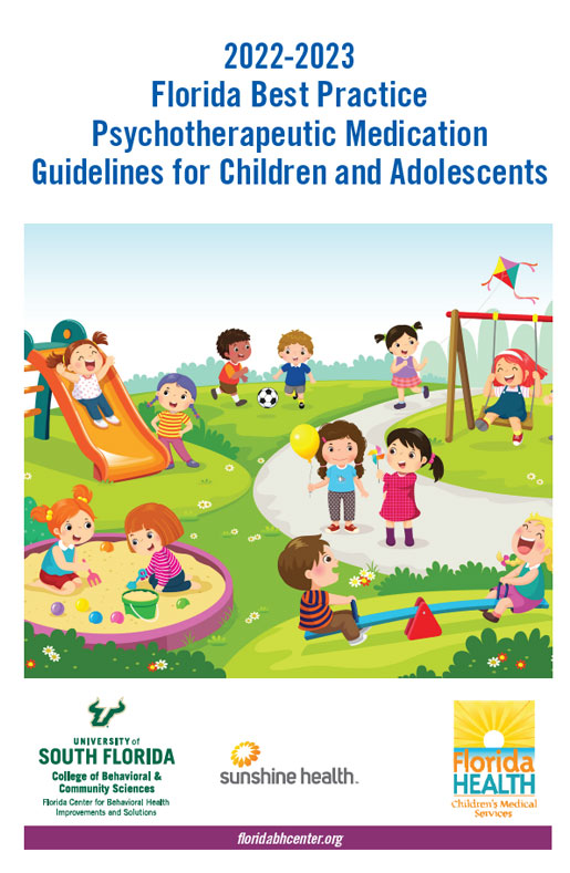 Child Psychotherapeutic Medication Guidelines Cover